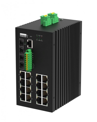 Управляемый промышленный L3 коммутатор Gigalink GL-SW-G307-16P4ST-I(BT) в Санкт-Петербурге Коммутаторы Pintop.ru