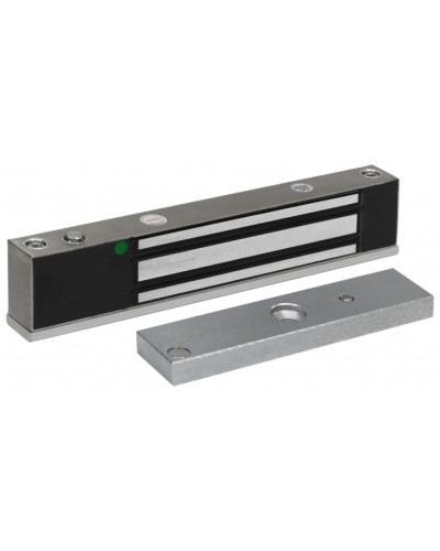 Smartec ST-EL143DLW-SS - Электромагнитный замок, уличное исполнение, СИД, датчик положения двери, IP68, нержавеющая сталь, усилие 140-150 кг. в Санкт-Петербурге Электромагнитные замки Pintop.ru