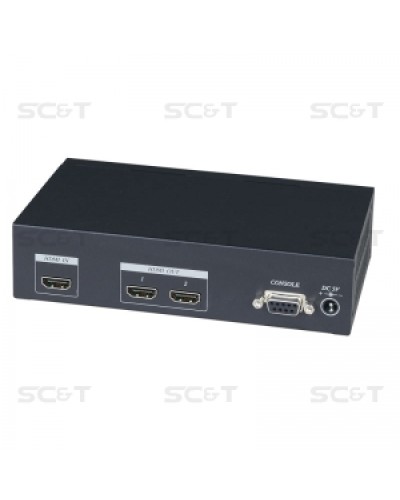 Разветвитель HDMI-сигнала (1х2) SC&T HD02-4K в Санкт-Петербурге Системы видеонаблюдения Pintop.ru