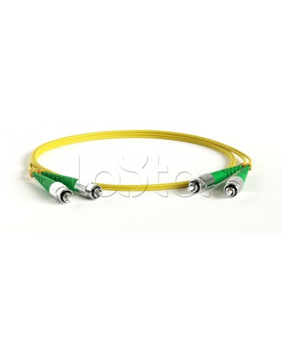 Патч-корд волоконно-оптический Hyperline FC-D2-9-FC/AR-LC/AR-H-1M-LSZH-YL в Санкт-Петербурге Патч-корды оптические Pintop.ru