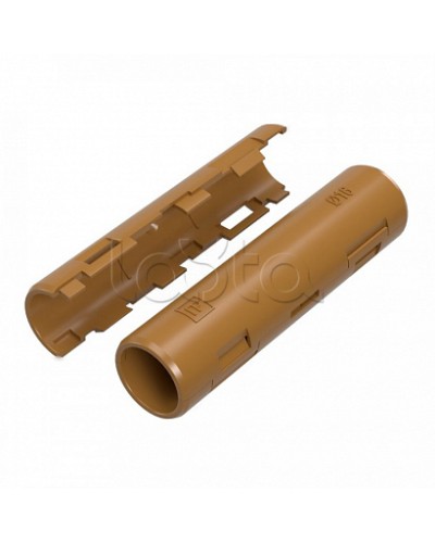 Муфта разборная d16 мм бук (100шт/1200шт уп/кор) Промрукав (PR13.0421) в Санкт-Петербурге Повороты, муфты, тройники Pintop.ru