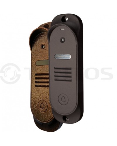 Панель вызывная антивандальная Tantos Stich (медь) в Санкт-Петербурге Вызывные видеопанели малоабонентные Pintop.ru