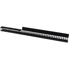 Органайзер 48U глубиной 149 мм, для шкафов LANMASTER DCS шириной 800 мм, черный (2 шт) LANMASTER LAN-DC-CB-48Ux8-VO15