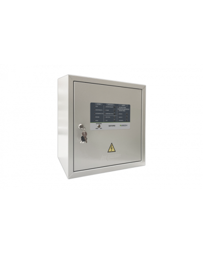 Шкаф управления адресный Рубеж ШУН/В-15-00-R3 IP54 в Санкт-Петербурге Адресная система пожарной сигнализации РУБЕЖ Pintop.ru