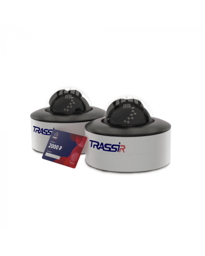 Комплект облачного видеонаблюдения TRASSIR W2D5Street в Санкт-Петербурге IP-камеры Pintop.ru