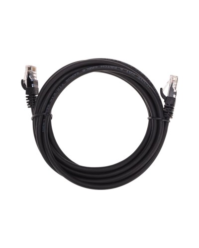 Патч-корд U/UTP, CAT 6, RJ45-RJ45, 26AWG, LSZH, черный, 3м REXANT 02-0292-3 в Санкт-Петербурге Патчкорды (медные) Pintop.ru