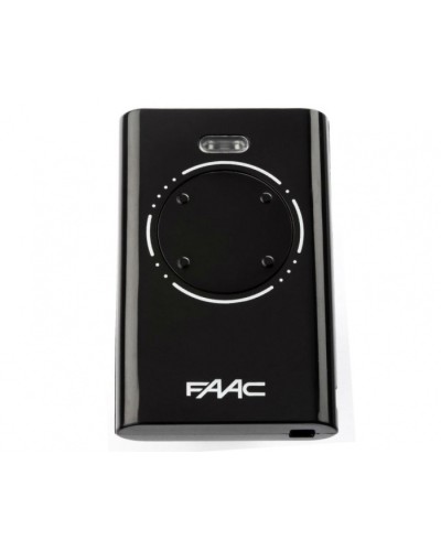 Брелок-передатчик 4-канальный Faac 7870101 (черный) в Санкт-Петербурге Устройства радиоуправления для шлагбаумов и автоматики Pintop.ru