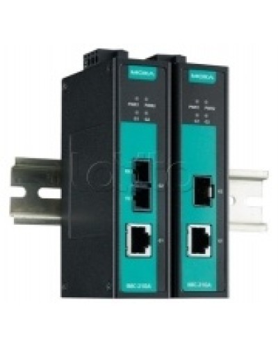 Медиаконвертер Gigabit Ethernet 10/100/1000BaseTX в 100/1000Base (SC) Moxa IMC-21GA-LX-SC в Санкт-Петербурге Медиаконвертеры Pintop.ru