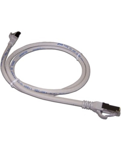 Патч-корд RJ45 - RJ45, 4 пары, FTP, категория 6A, 0.5 м, серый LANMASTER LAN6A-S45-45-0.5-GY в Санкт-Петербурге Патчкорды (медные) Pintop.ru