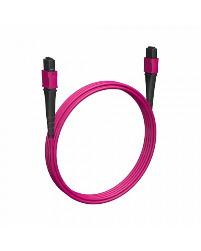 Кабельная сборка MPO(F)-MPO(F)-12 волокон 50/125 OM4, 3 m Cabeus (FOP-50-OM4-12-MPO(f)-12-MPO(f)-B-3m) в Санкт-Петербурге Кабельные сборки (оптические) Pintop.ru