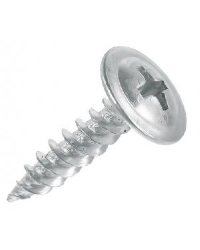 Саморез 4,2х32 с прессшайбой, острый, цинк (500 шт/уп) Промрукав PR08.3649 в Санкт-Петербурге Крепеж: Дюбели, шурупы, саморезы Pintop.ru