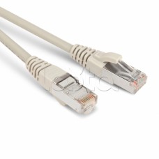 Патч-корд RJ45-RJ45, 4 пары, STP, кат.5е, LSZH (5м) Hyperline PC-LPM-STP-RJ45-RJ45-C5e-5M-LSZH-GY