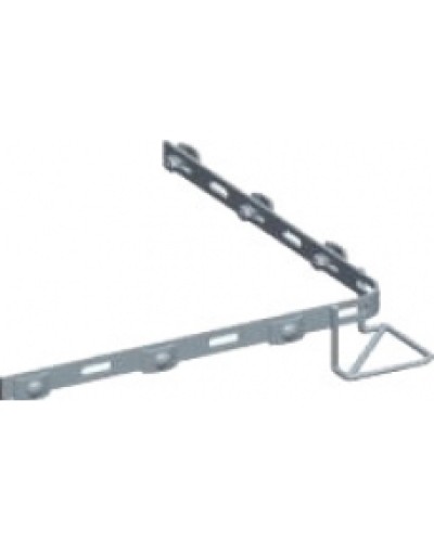 Соединитель угловой скругленный для лотка MT100 LANMASTER LAN-MT-CR100-EZ в Санкт-Петербурге Аксессуары для лотков Pintop.ru