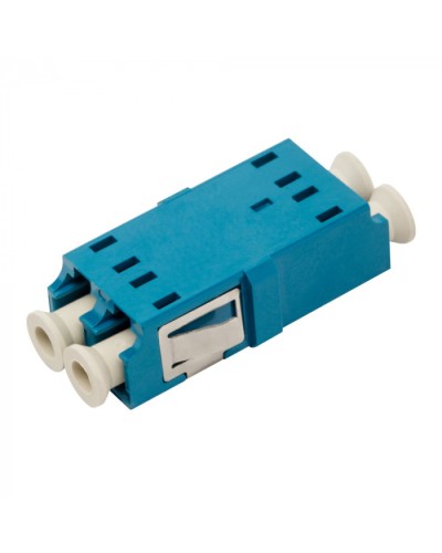 Адаптер оптический LC, SM, корпус SC без фланцев, дуплексный LANMASTER (LAN-2LCS/NF-AM-SM) в Санкт-Петербурге Проходные адаптеры и розетки оптические Pintop.ru