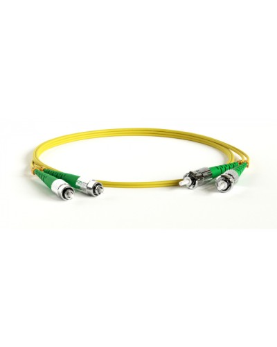 Патч-корд волоконно-оптический Hyperline FC-D2-9-SC/AR-ST/AR-H-2M-LSZH-YL в Санкт-Петербурге Патч-корды оптические Pintop.ru