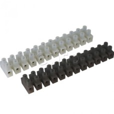 Клемник полипропилен черный, 12р, 450V, 76A, 16мм.кв. DKC 43512PL/R