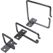 Скоба-органайзер металлическая для установки на 19" профиль, 40х40 мм TWT TWT-RING-M40x40