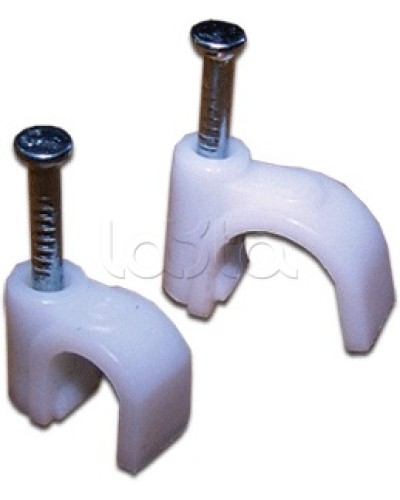 Клипса кабельная TWT TWT-CLR-12 в Санкт-Петербурге Держатели, клипсы, скобы Pintop.ru