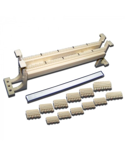 50-парный 110 настенный кросс, блоки и ножки в комплекте LANMASTER (LAN-WS110-50FT) в Санкт-Петербурге Кроссы оптические Pintop.ru