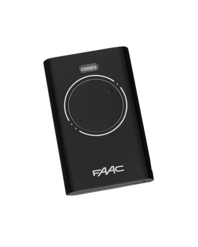 Брелок-передатчик 2-канальный Faac 7870071 (черный) в Санкт-Петербурге Устройства радиоуправления для шлагбаумов и автоматики Pintop.ru