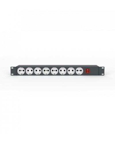 Блок розеток 1U, 8 розеток Sonar RD-8 (pwc) в Санкт-Петербурге 19 оборудование (рэковое/стоечное) Sonar Pintop.ru