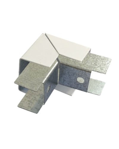 Соединитель ККМО Гефест Соединитель ККМО Угол 25 Y-образный внешний металлический в Санкт-Петербурге Аксессуары для кабель-канала Pintop.ru