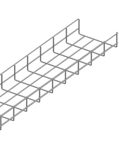 Лоток проволочный 75х100мм, Ф3.8мм, оцинкованный (3 м) LANMASTER LAN-MT75x100-3.8EZ в Санкт-Петербурге Кабельные лотки Pintop.ru