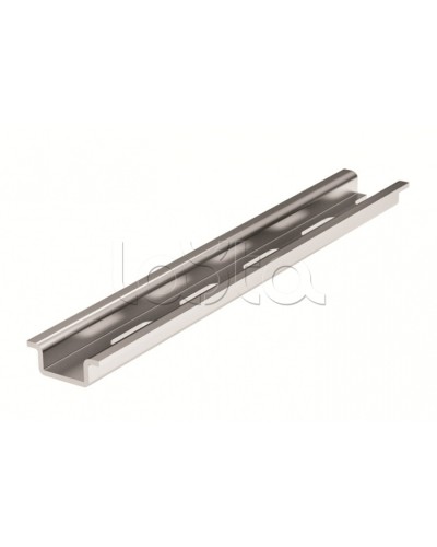 DIN-рейка OMEGA 2F 15.5х5.5 с перфорацией DKC 02130 в Санкт-Петербурге Крепежные изделия Pintop.ru