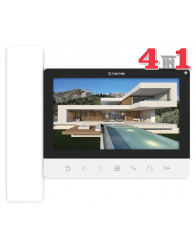 Монитор цветного видеодомофона Tantos LOKI HD SE (White) VZ в Санкт-Петербурге Абонентские видеоустройства Pintop.ru