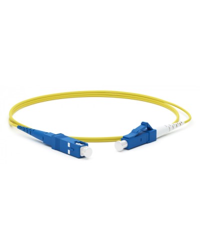 Патч-корд волоконно-оптический Hyperline FC-S2-9-LC/UR-SC/UR-H-2M-LSZH-YL в Санкт-Петербурге Патч-корды оптические Pintop.ru