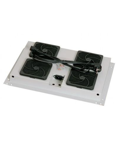 Панель вентиляционная с 4 вентиляторами Cabeus (TRAY-60) в Санкт-Петербурге Вентиляторные модули Pintop.ru