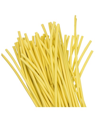 Термоусаживаемая трубка ТУТ нг 4/2 желтая в отрезках по 1м EKF PROxima (tut-4-y-1m) в Санкт-Петербурге Аксессуары для кабель-канала Pintop.ru