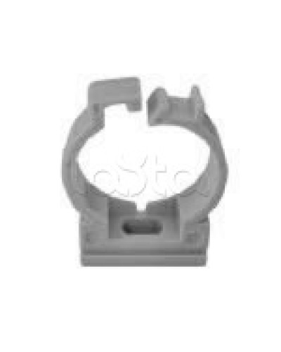 Держатель с защелкой для труб Экопласт 49625-50GR в Санкт-Петербурге Держатели, клипсы, скобы Pintop.ru