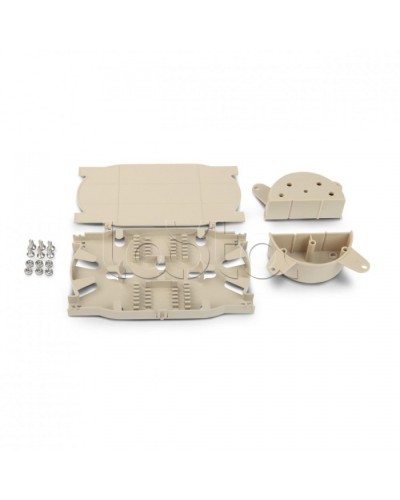 Набор для комплектации боксов FO-19BX для сварки (сплайс бокс): сплайс-пластина и организаторы для кабеля, для боксов, на 24 КДЗС Hyperline FO-SPL-1U-KIT в Санкт-Петербурге Кроссы оптические Pintop.ru