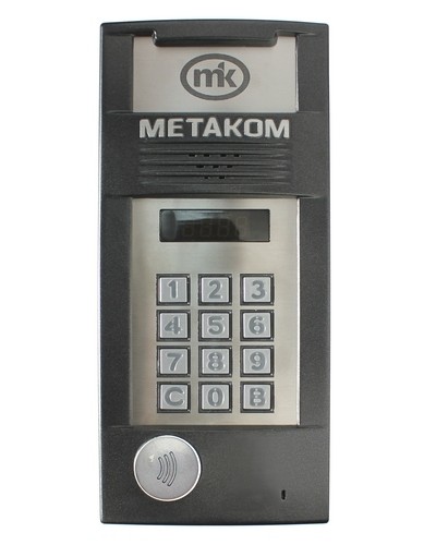 Блок вызова видеодомофона Метаком MК2018-MFСV в Санкт-Петербурге Блоки вызова многоабонентные Pintop.ru