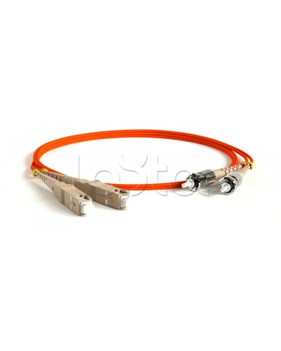 Патч-корд волоконно-оптический Hyperline FC-D2-50-LC/PR-ST/PR-H-3M-LSZH-OR в Санкт-Петербурге Патч-корды оптические Pintop.ru
