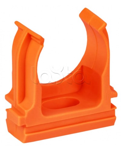 ELASTA Держатель с защелкой CF16 оранжевый IEK (ET-TA00D-CF-016-K09-010) в Санкт-Петербурге Держатели, клипсы, скобы Pintop.ru