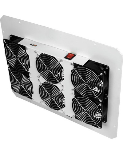 Панель вентиляционная с 6 вентиляторами TLK TLK-FAN6-GY в Санкт-Петербурге Вентиляторные модули Pintop.ru