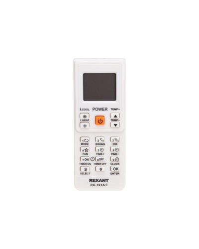 Пульт универсальный для кондиционеров RX-101AII REXANT 38-0103 в Санкт-Петербурге Системы видеонаблюдения Pintop.ru