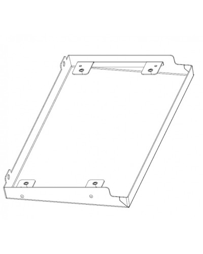 Крыша дождевая для шкафов серии EMW (Ш400 × Г150) Elbox (EMW-RR-400.150) в Санкт-Петербурге Аксессуары для стоек и шкафов Pintop.ru