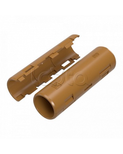 Муфта разборная d20 мм бук (70шт/840шт уп/кор) Промрукав (PR13.0422) в Санкт-Петербурге Повороты, муфты, тройники Pintop.ru