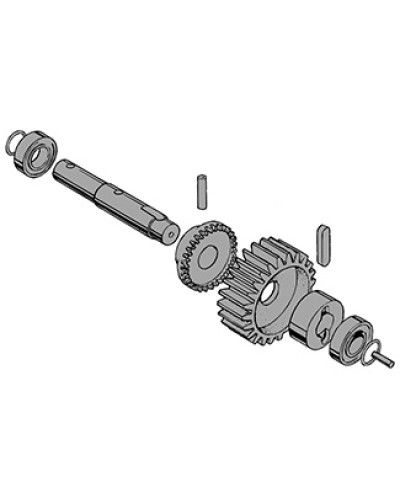 Вал в сборе C-BY Came 119RIC031 в Санкт-Петербурге Запчасти для шлагбаумов и автоматики Pintop.ru