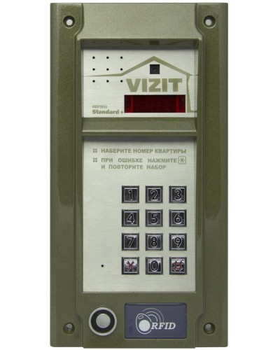Блок вызова домофона Vizit БВД-М202RTCP в Санкт-Петербурге Блоки вызова многоабонентные Pintop.ru