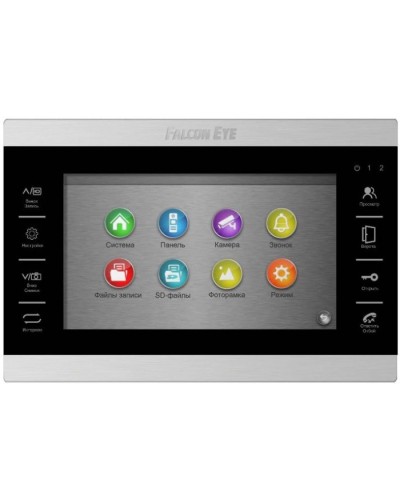 Видеодомофон Falcon Eye FE-70 ATLAS HD (Black) VZ в Санкт-Петербурге Абонентские видеоустройства Pintop.ru
