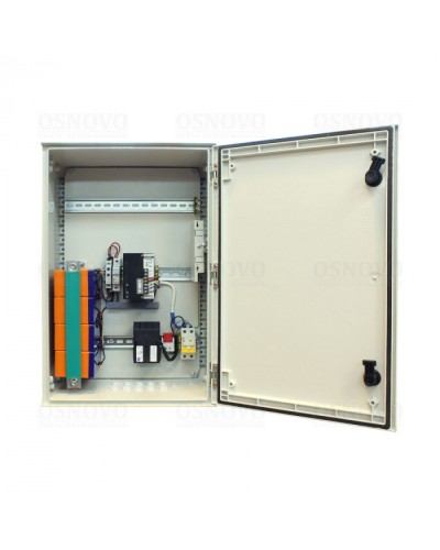 Cтанция с термостабилизацией резервным питанием и оптическим кроссом OSNOVO OSP-46TB1 в Санкт-Петербурге Щиты электрические Pintop.ru