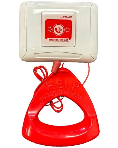 Кнопка вызова Getcall GC-0423W2 в Санкт-Петербурге Система оповещения и трансляции Hostcall Pintop.ru