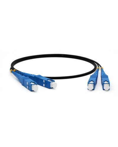 Патч-корд волоконно-оптический Hyperline FC-D3-62-SC/PR-ST/PR-H-10M-LSZH-BK в Санкт-Петербурге Патч-корды оптические Pintop.ru