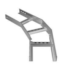 Угол горизонтальный 45° 100х100 (1,2) для лестничного лотка ПожТехКабель (650-318)