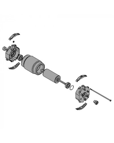 Электродвигатель АХ402304, AX412306, AX71230 Came 119RID313 в Санкт-Петербурге Запчасти для шлагбаумов и автоматики Pintop.ru
