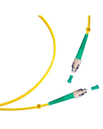 Шнур оптический simplex FC/APC-FC/APC 9/125 sm 10м LSZH Cabeus FOP(s)-9-FC/APC-FC/APC-10m в Санкт-Петербурге Патч-корды оптические Pintop.ru